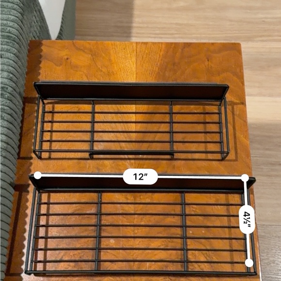 Amazon Black Magnetic Storage Rack - Picture 4 of 5